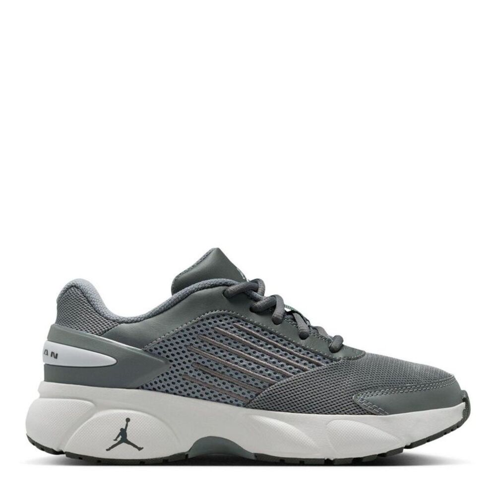 Jump Childrens/Kids Air Jordan Basketball Shoes / Smoke Grey